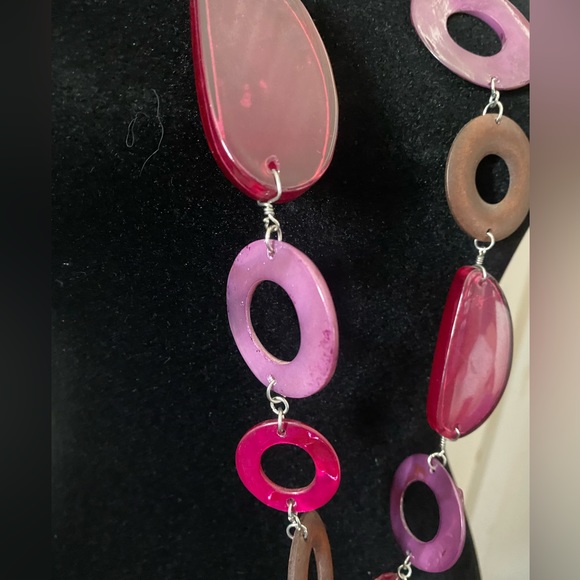 Long Statement Necklace - Picture 2 of 2